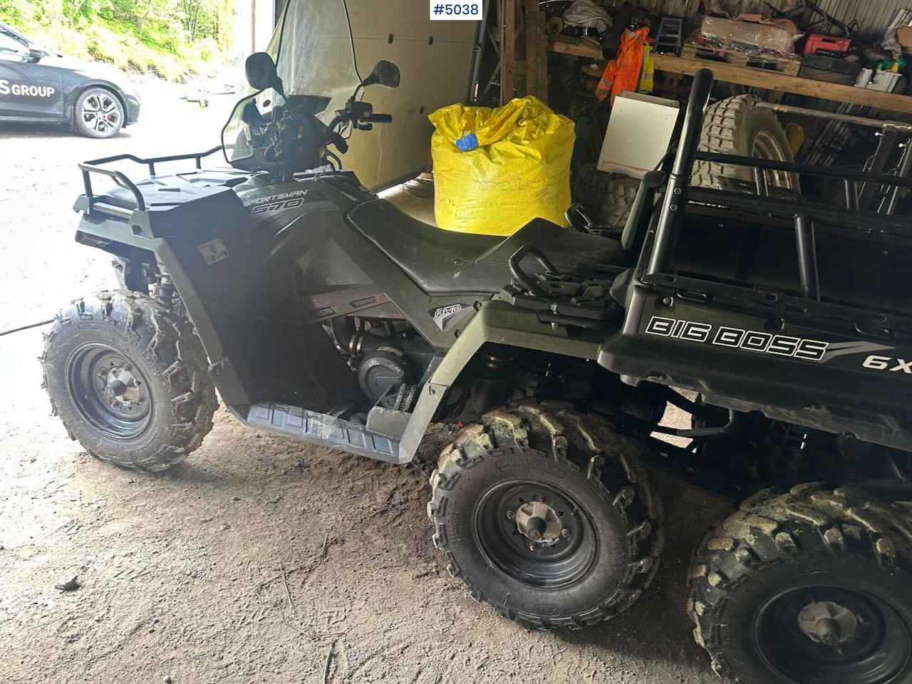 ATV/ Qarku virtual 2017 Polaris Sportsman 570 6x6: foto 10 ATV/ Qarku virtual 2017 Polaris Sportsman 570 6x6: foto 10