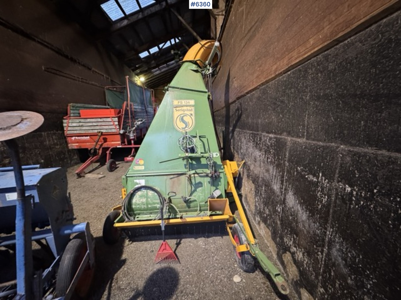 2017 Serigstad FS134 with support trailer - Barkthyese: foto 1 2017 Serigstad FS134 with support trailer - Barkthyese: foto 1