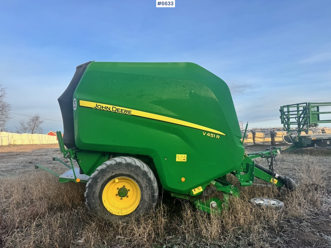 2018 John Deere V451R Round baler - Barkthyese: foto 3 2018 John Deere V451R Round baler - Barkthyese: foto 3