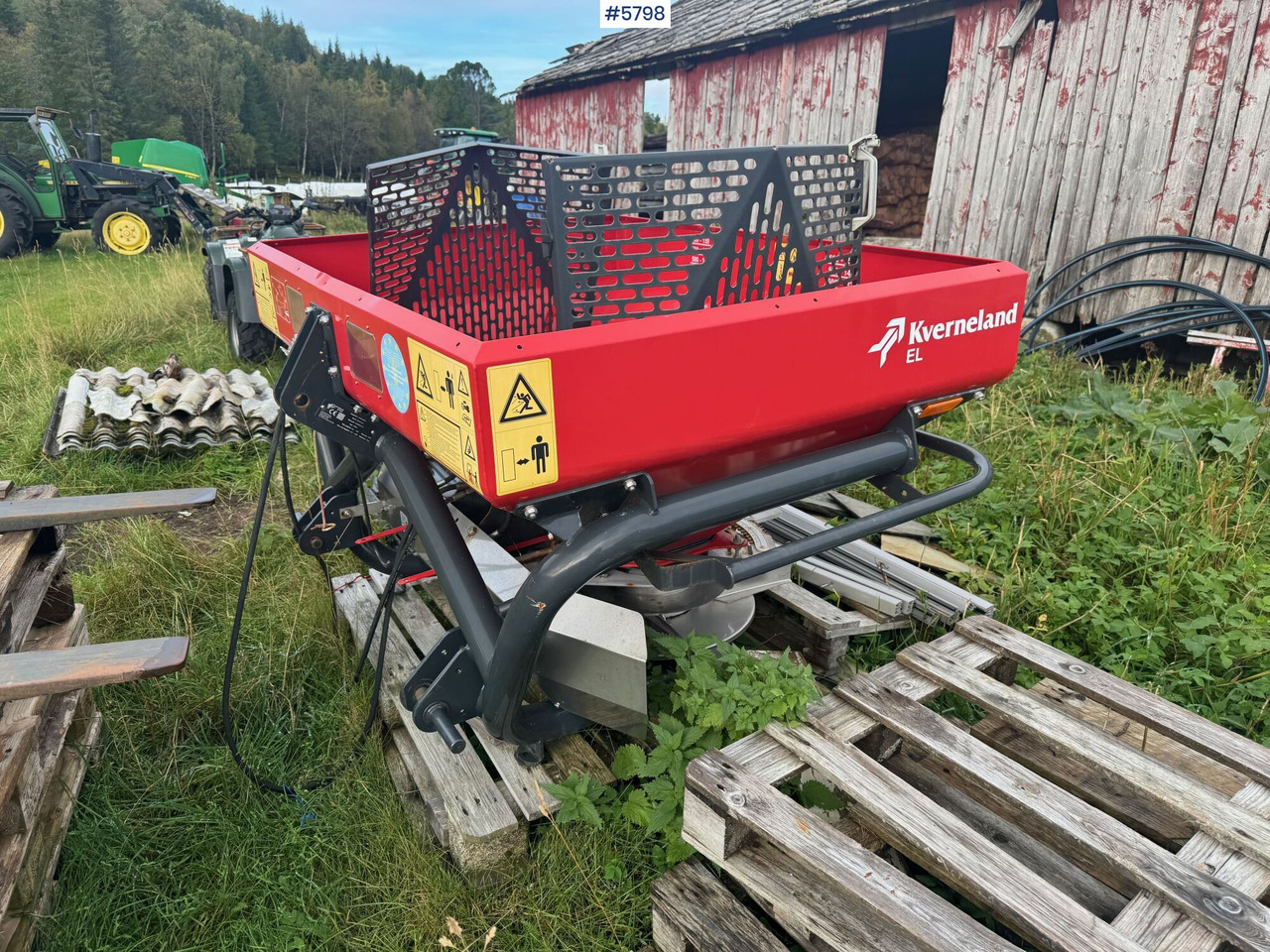 2018 Kverneland Manure spreader. Repair project - Shpërndarës plehu kimik: foto 2 2018 Kverneland Manure spreader. Repair project - Shpërndarës plehu kimik: foto 2