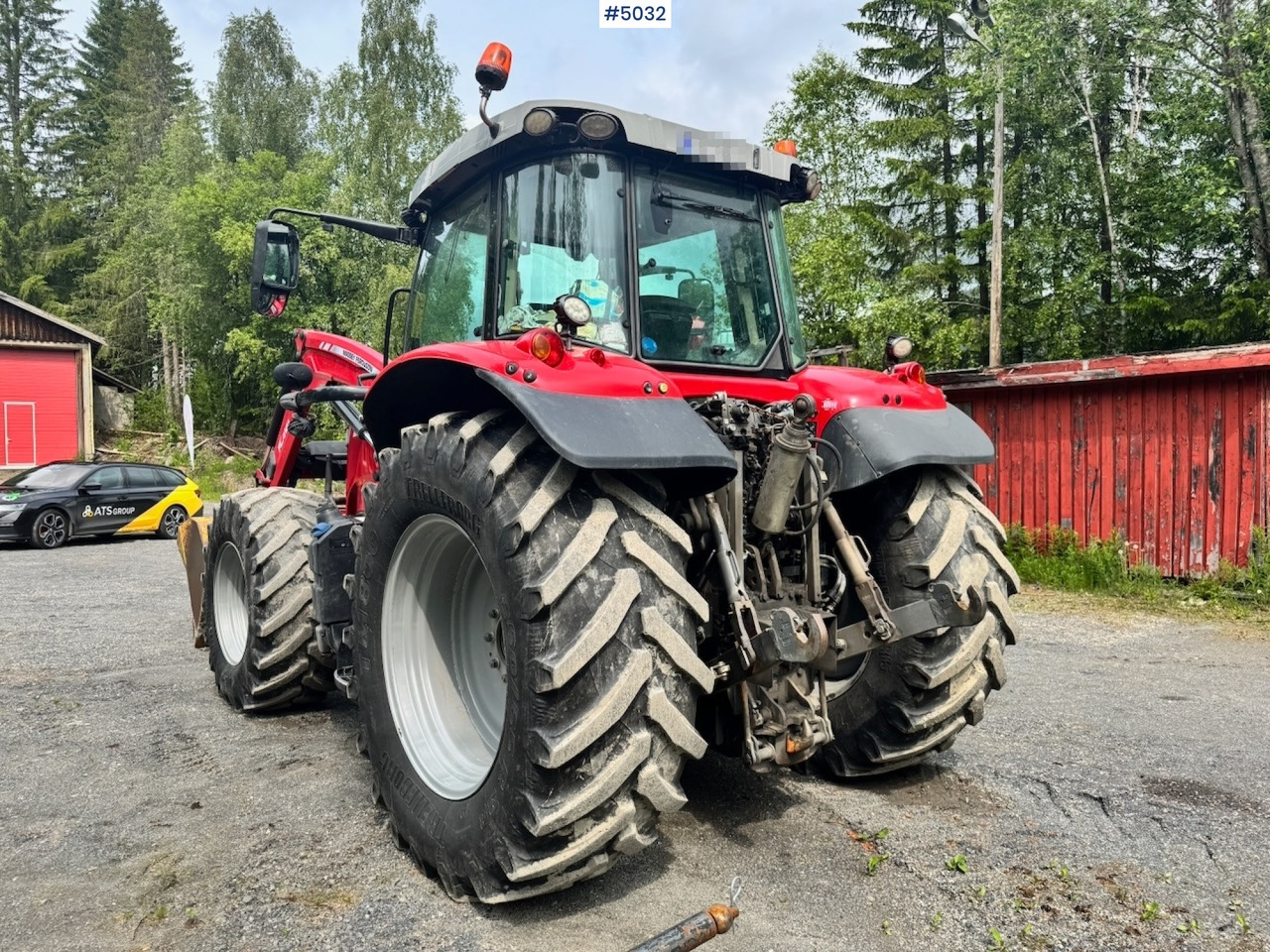 2018 Massey Ferguson 7788 4x4 w/ Front loader and bucket. - Traktor: foto 4 2018 Massey Ferguson 7788 4x4 w/ Front loader and bucket. - Traktor: foto 4