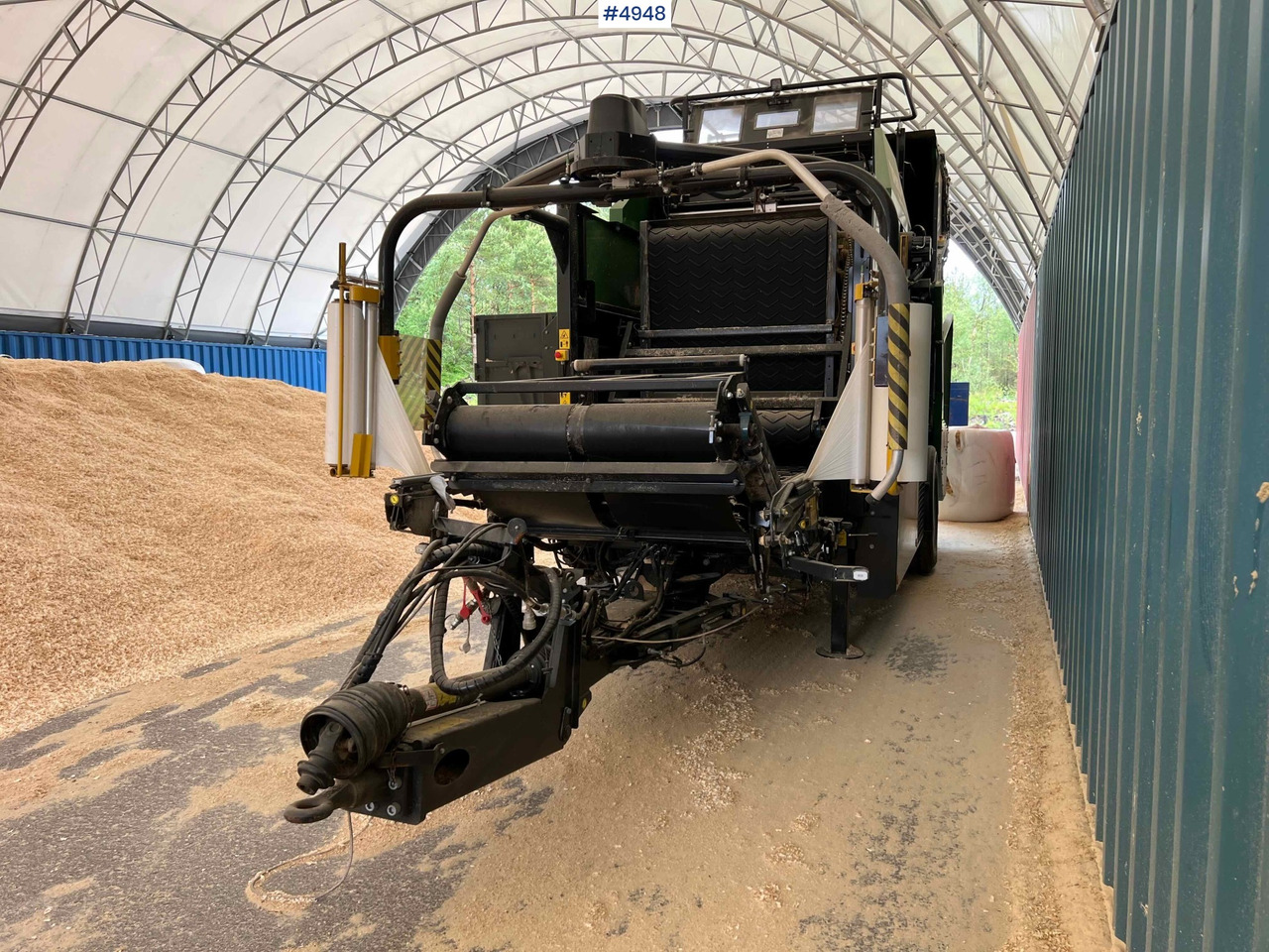 2024 Orkel Dens-x round baler for corn, chips and cut grass - Barkthyese: foto 1 2024 Orkel Dens-x round baler for corn, chips and cut grass - Barkthyese: foto 1