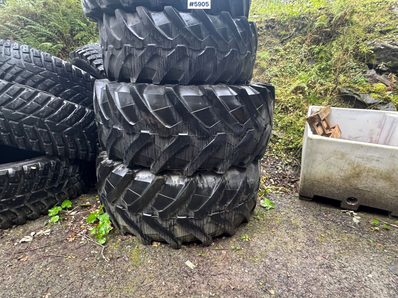 8 pcs Nokian TRI 2 tires. 4 pcs on rims! - Rrota për Makineri ndërtimi: foto 4 8 pcs Nokian TRI 2 tires. 4 pcs on rims! - Rrota për Makineri ndërtimi: foto 4