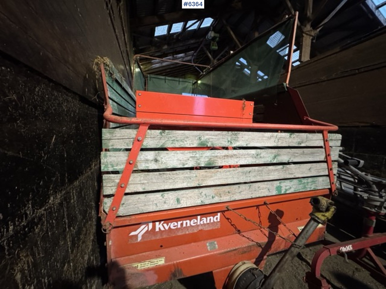 Approx. 1990 Kverneland UN7000 unloading wagon - Barkthyese: foto 5 Approx. 1990 Kverneland UN7000 unloading wagon - Barkthyese: foto 5
