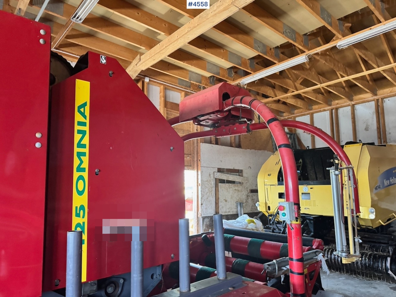 Approx. 2010 FeraBoli Omnia 125 Round Baler - Barkthyese: foto 4 Approx. 2010 FeraBoli Omnia 125 Round Baler - Barkthyese: foto 4