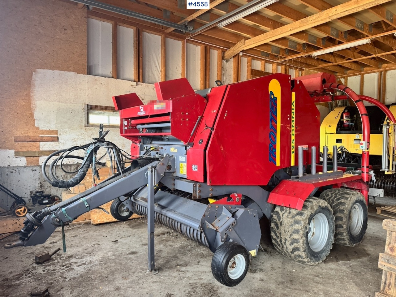 Approx. 2010 FeraBoli Omnia 125 Round Baler - Barkthyese: foto 2 Approx. 2010 FeraBoli Omnia 125 Round Baler - Barkthyese: foto 2