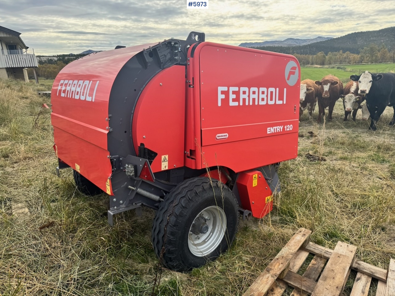 Approx. 2015 Feraboli Entry 120 Round Baler. 1,000 Bales! - Barkthyese: foto 1 Approx. 2015 Feraboli Entry 120 Round Baler. 1,000 Bales! - Barkthyese: foto 1
