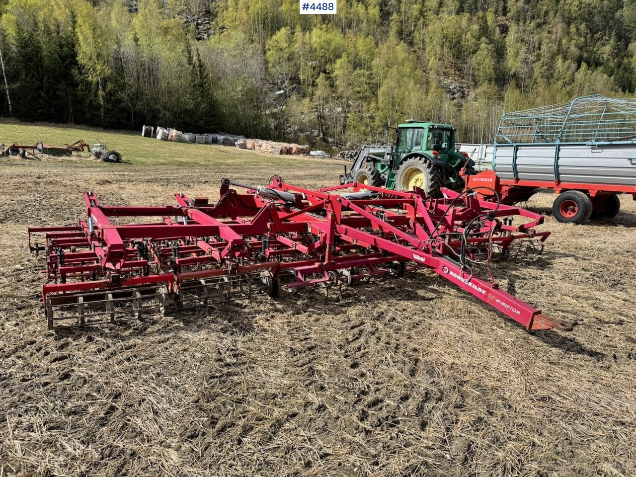 Ca. 2000 Kongskilde Germinator Harrow - Pajisje për lirimin e tokës: foto 4 Ca. 2000 Kongskilde Germinator Harrow - Pajisje për lirimin e tokës: foto 4