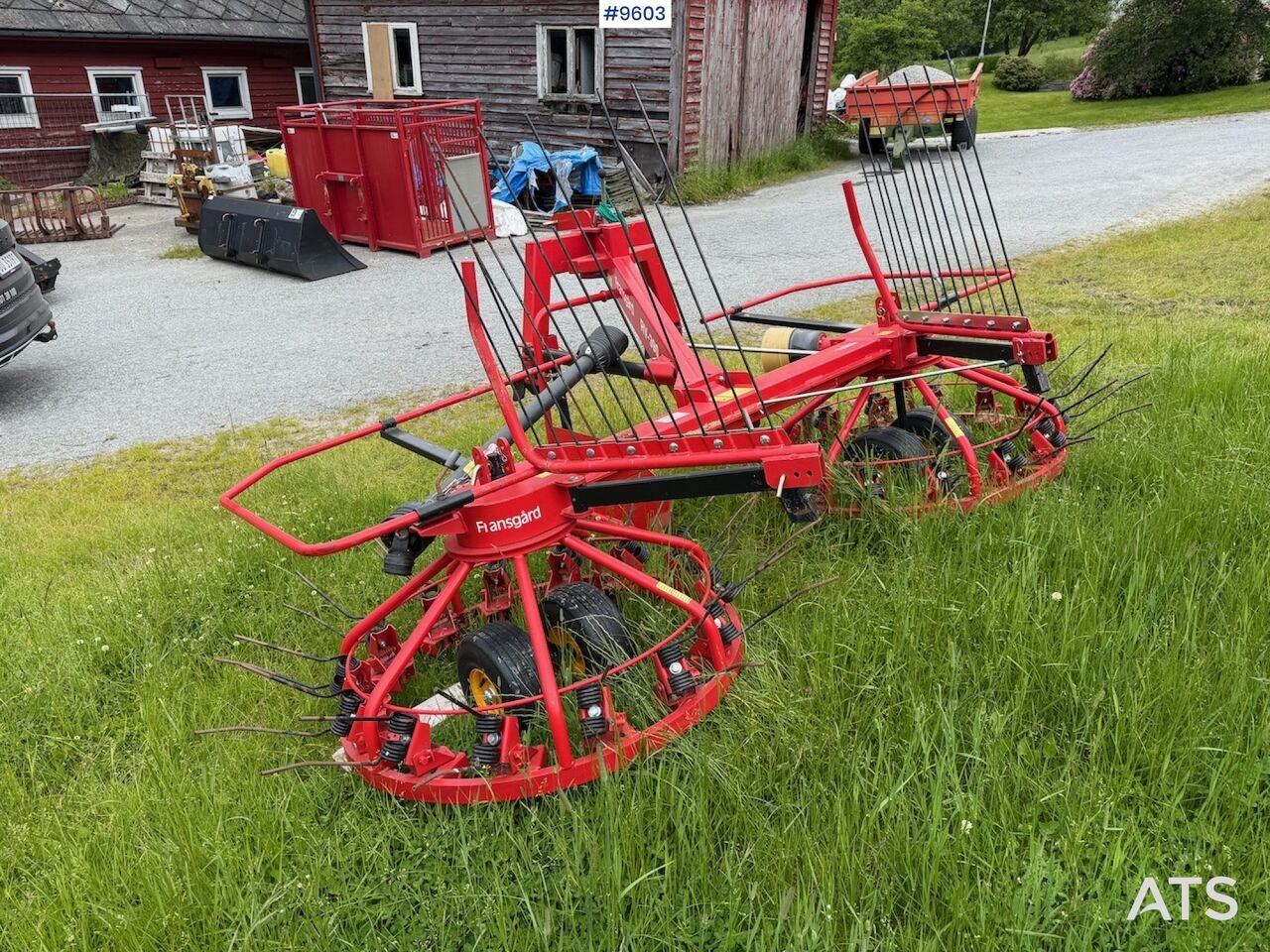 Fransgård RV-390 Combi Rake - Barkthyese: foto 1 Fransgård RV-390 Combi Rake - Barkthyese: foto 1