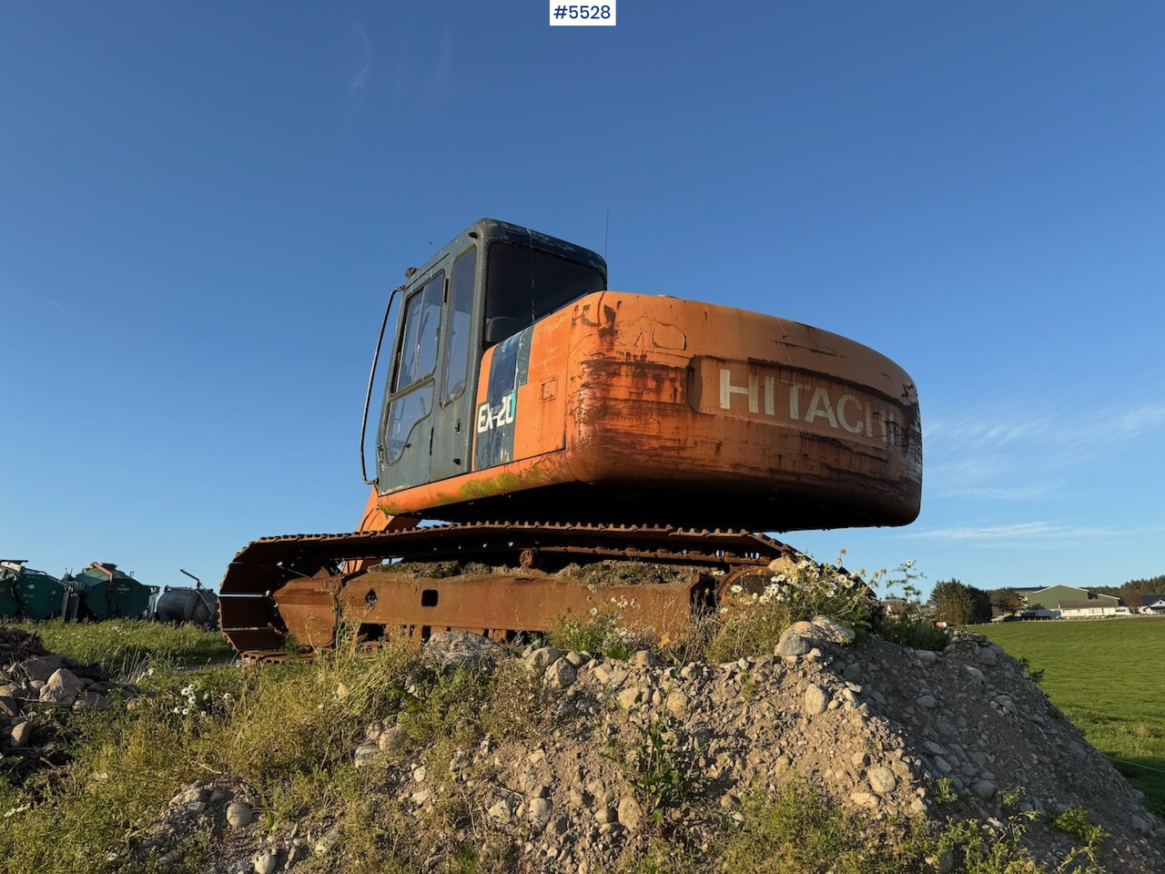 Hitachi EX 120-2. - Ekskavator: foto 4 Hitachi EX 120-2. - Ekskavator: foto 4
