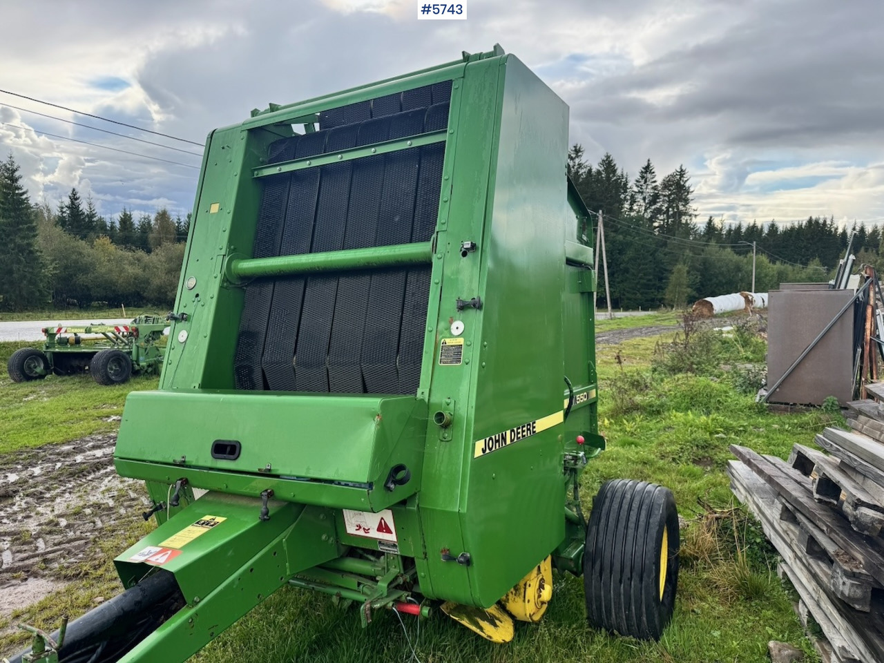 John Deere 550 Round Baler. - Barkthyese: foto 2 John Deere 550 Round Baler. - Barkthyese: foto 2