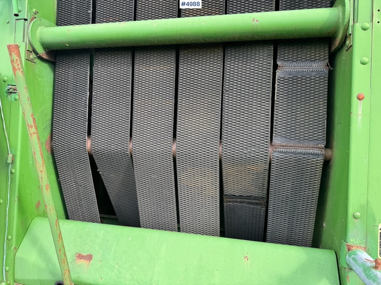 Barkthyese John Deere 550 Round baler with control box: foto 10