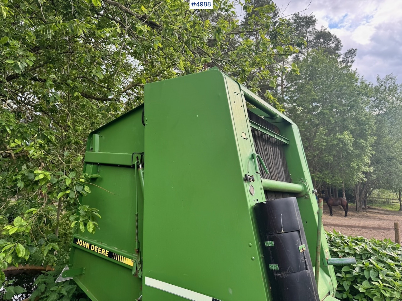 John Deere 550 Round baler with control box - Barkthyese: foto 4 John Deere 550 Round baler with control box - Barkthyese: foto 4