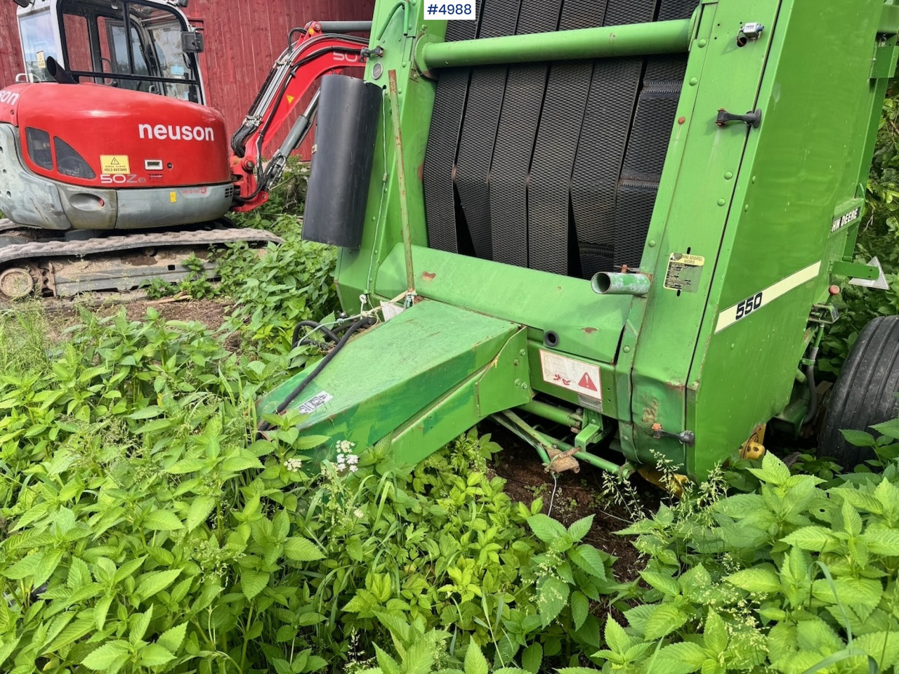 John Deere 550 Round baler with control box - Barkthyese: foto 5 John Deere 550 Round baler with control box - Barkthyese: foto 5