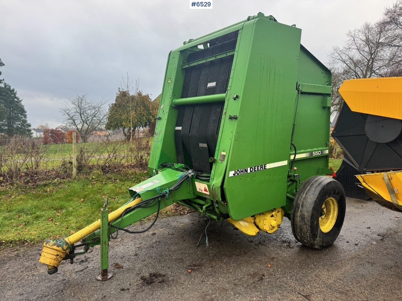 John Deere 550 Rundballepresse m/ Styreboks. - Barkthyese: foto 5 John Deere 550 Rundballepresse m/ Styreboks. - Barkthyese: foto 5