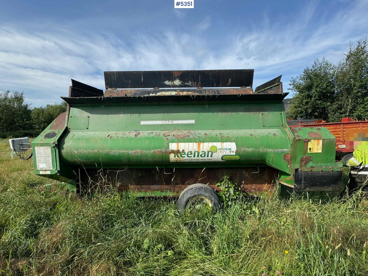 Keenan classic 140 forage mixer - Pajisje blegtorale: foto 2 Keenan classic 140 forage mixer - Pajisje blegtorale: foto 2