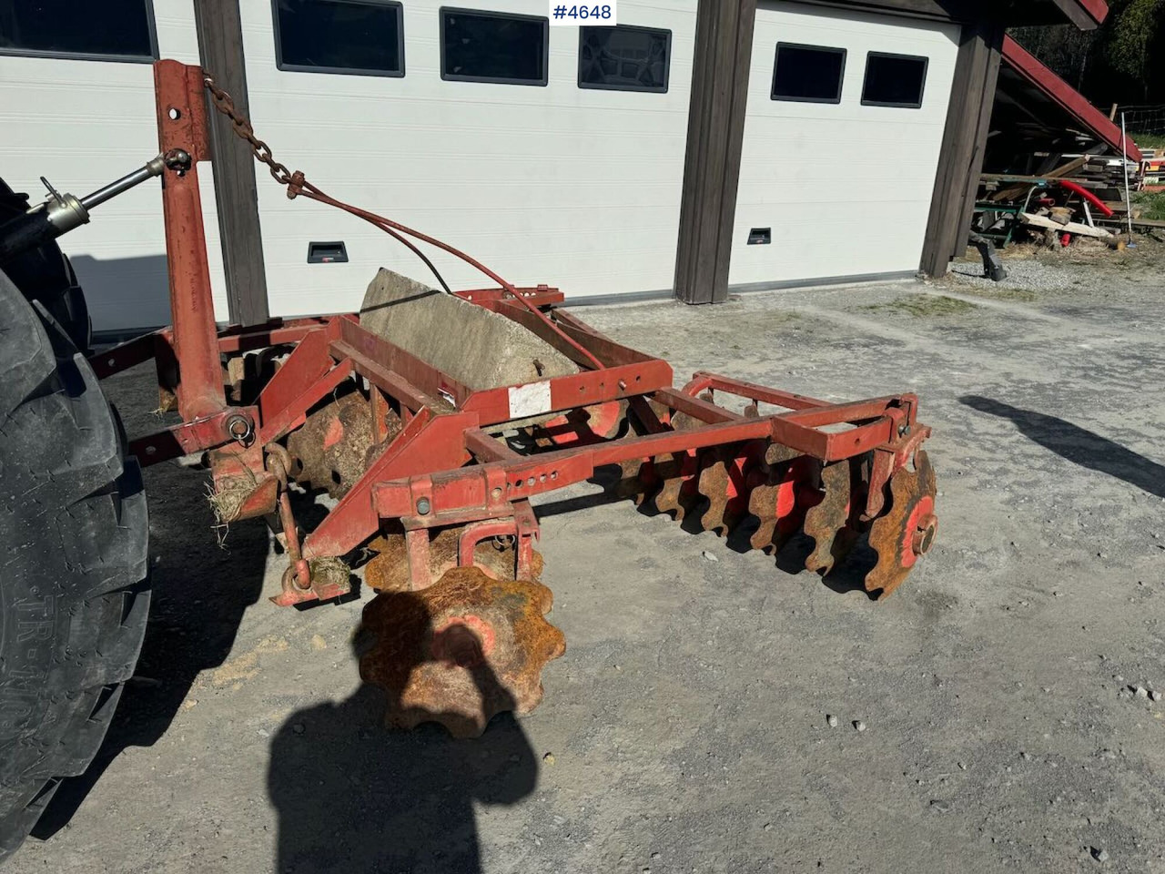 Kverneland Disc Harrow - Pajisje për lirimin e tokës: foto 4 Kverneland Disc Harrow - Pajisje për lirimin e tokës: foto 4