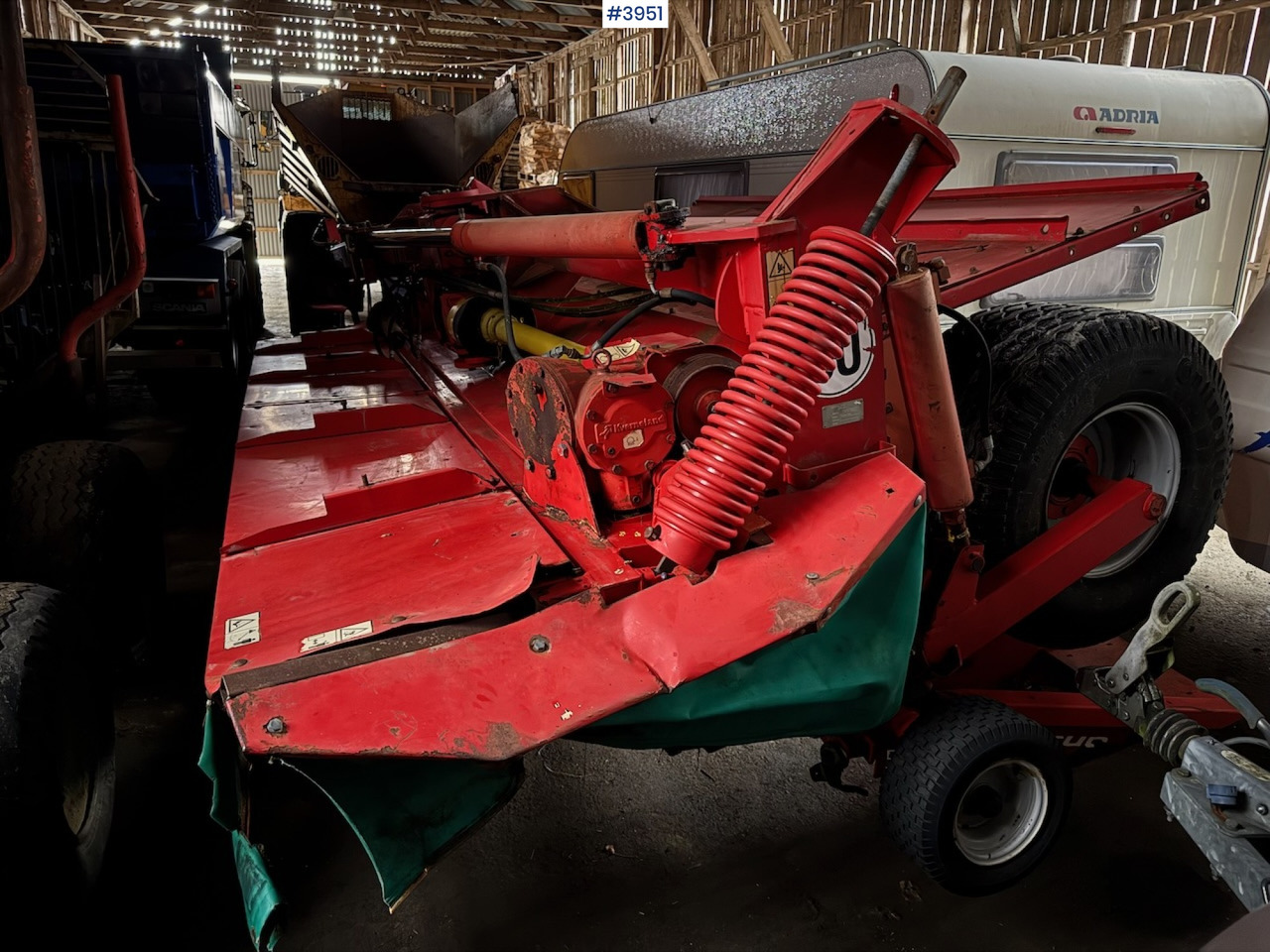 Kverneland Taarup 4040 C Mowing machine w/undercarriage - Barkthyese: foto 5 Kverneland Taarup 4040 C Mowing machine w/undercarriage - Barkthyese: foto 5