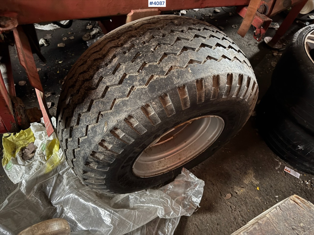 Barkthyese Kverneland Taarup 7515 Round Bale Wrapper: foto 10