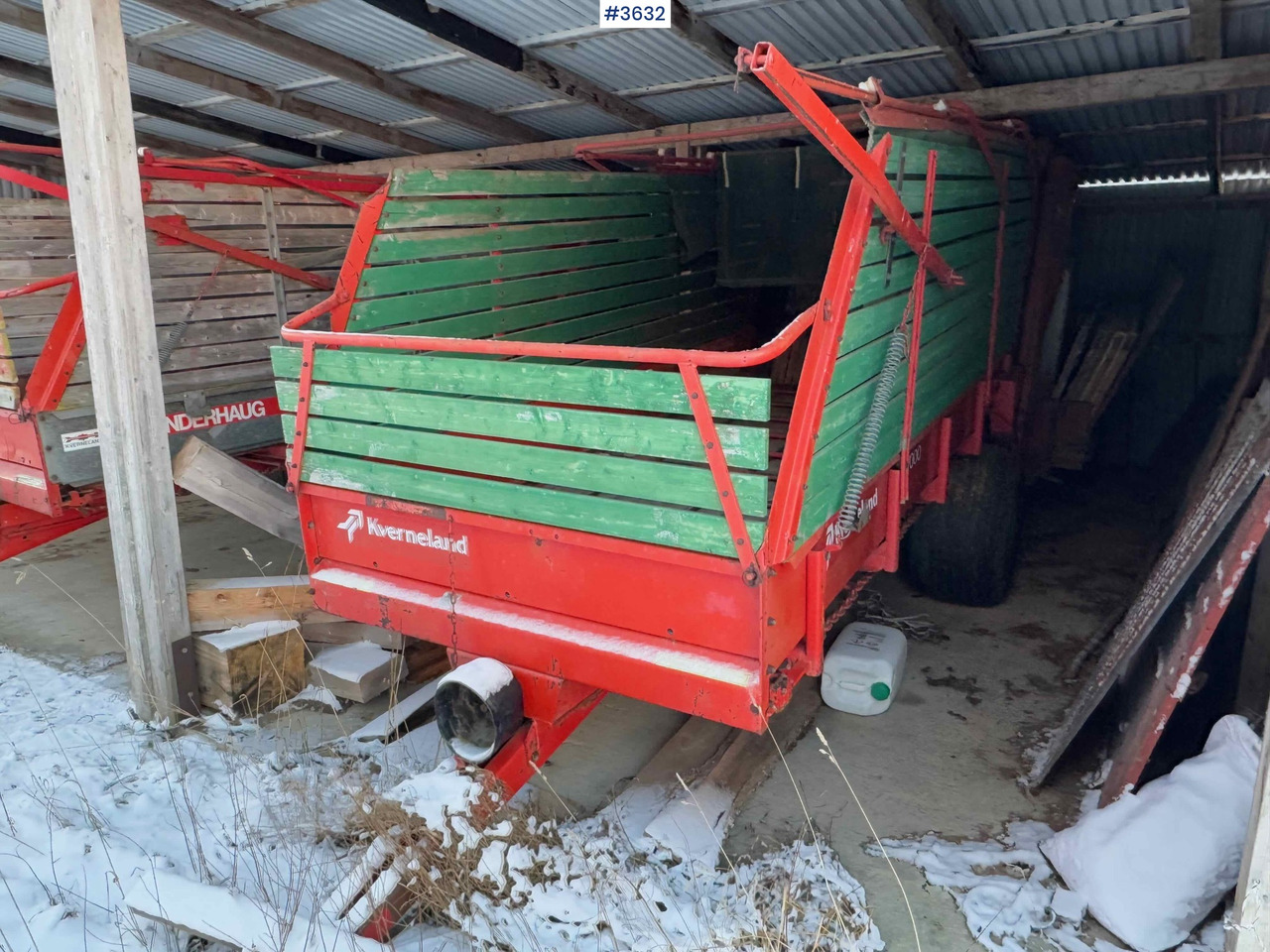Kverneland UN7000 unloading trailer - Barkthyese: foto 3 Kverneland UN7000 unloading trailer - Barkthyese: foto 3