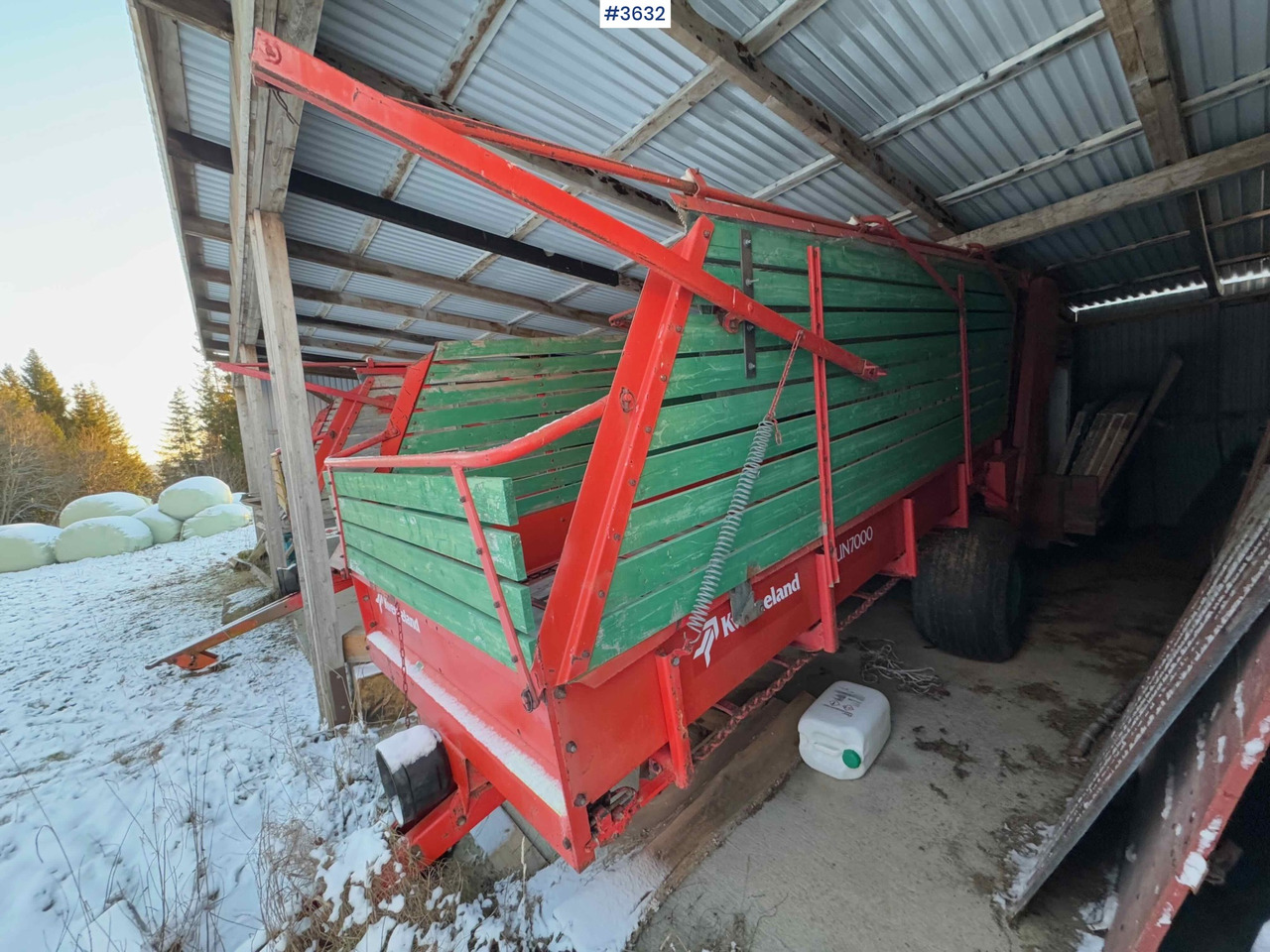 Kverneland UN7000 unloading trailer - Barkthyese: foto 4 Kverneland UN7000 unloading trailer - Barkthyese: foto 4