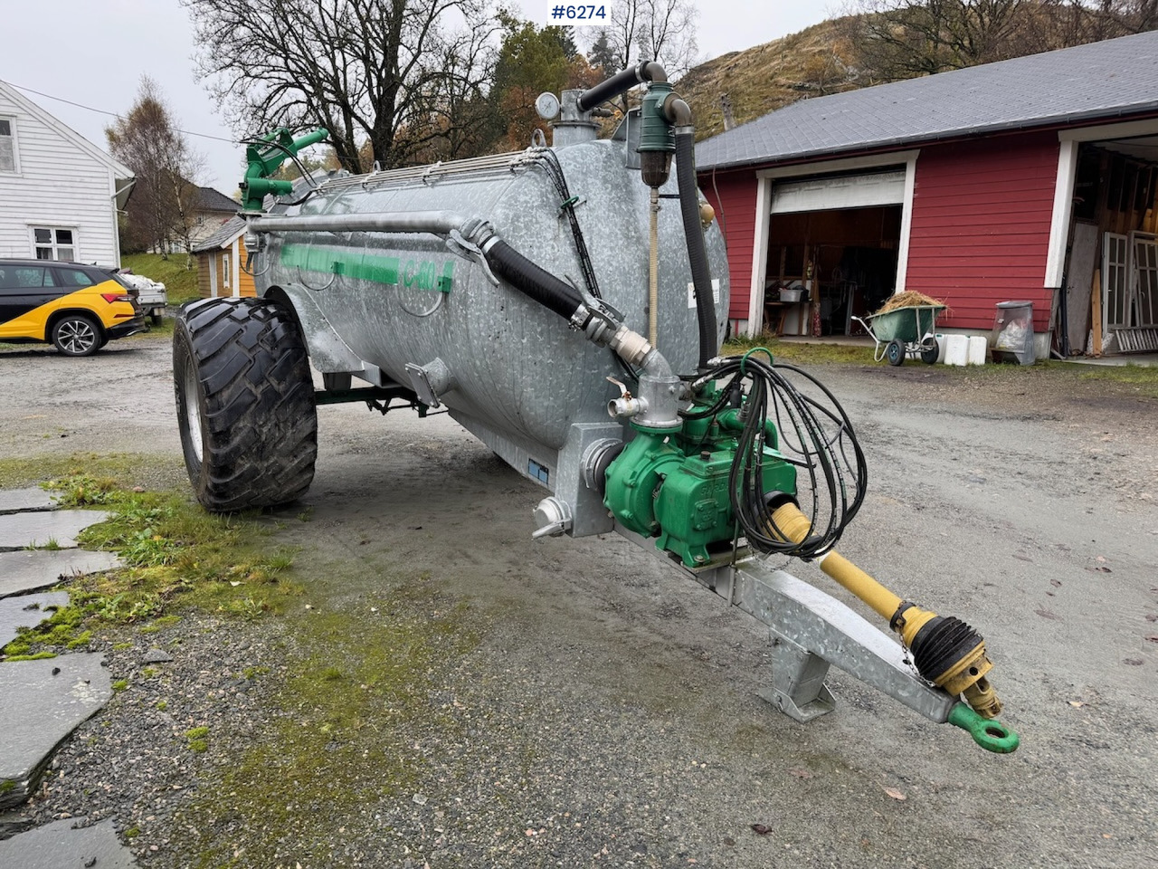 2024 Garcia C-60 6000 liter manure wagon w/ vacuum, combi and cannon. - Makineritë e tjera: foto 2 2024 Garcia C-60 6000 liter manure wagon w/ vacuum, combi and cannon. - Makineritë e tjera: foto 2