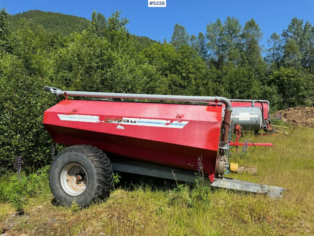 Moi GB 6.0 Fertilizer wagon - Shpërndarës plehu kimik: foto 1 Moi GB 6.0 Fertilizer wagon - Shpërndarës plehu kimik: foto 1
