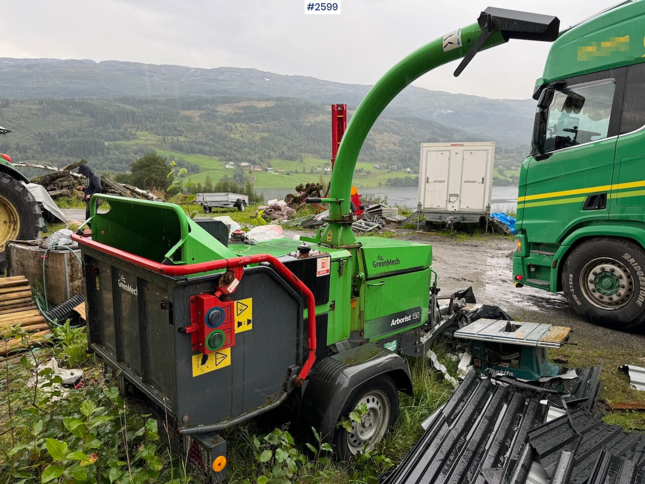 2016 Greenmech Arborist 150 - Pajisje pylltarie: foto 2 2016 Greenmech Arborist 150 - Pajisje pylltarie: foto 2