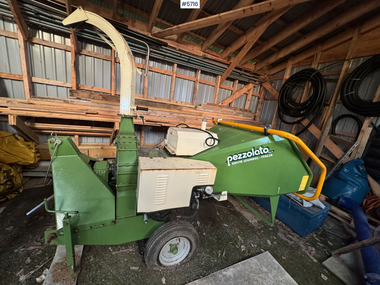 Pezzolato PZ 140 wood chipper - Pajisje pylltarie: foto 1 Pezzolato PZ 140 wood chipper - Pajisje pylltarie: foto 1