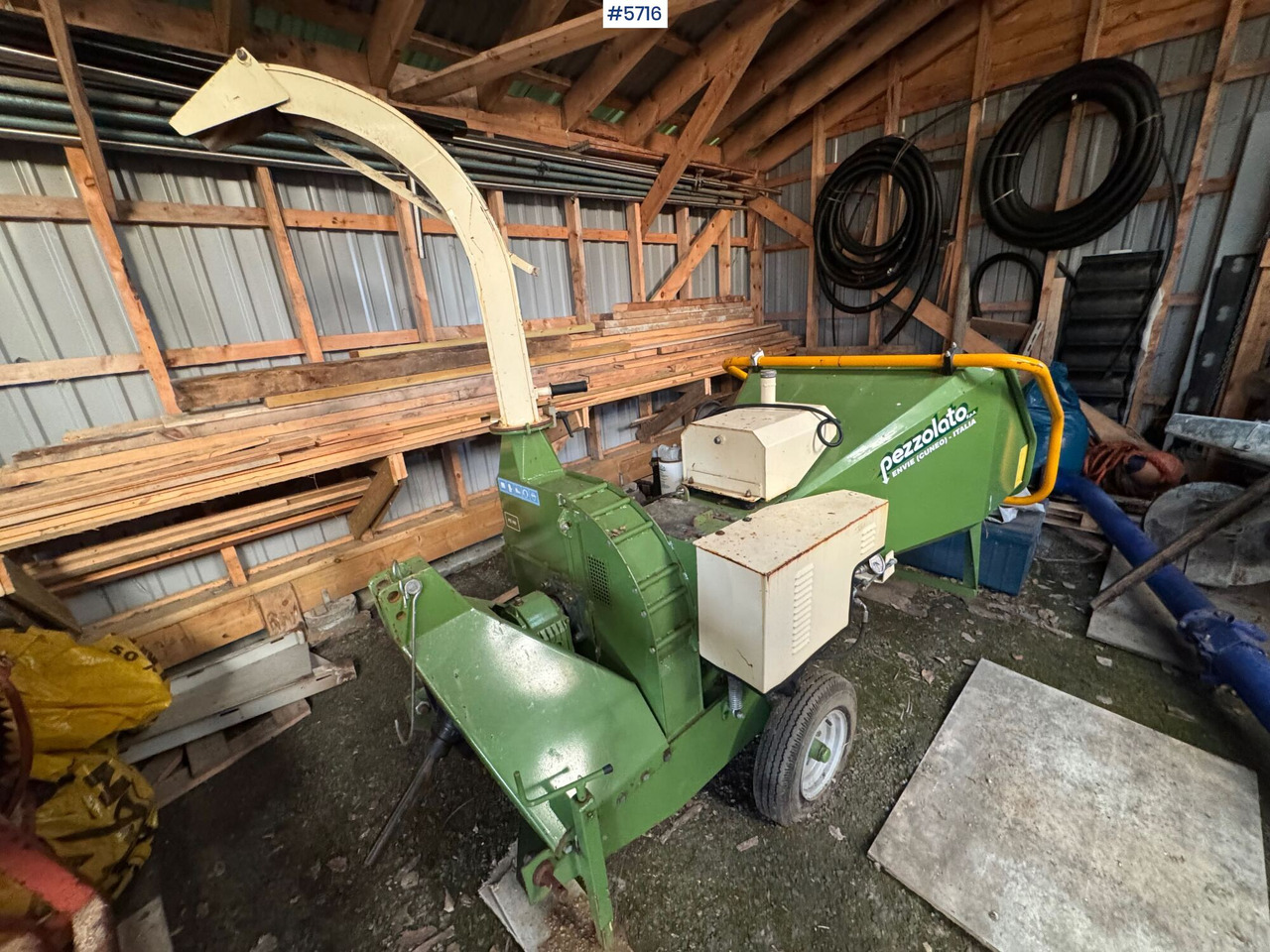 Pezzolato PZ 140 wood chipper - Pajisje pylltarie: foto 2 Pezzolato PZ 140 wood chipper - Pajisje pylltarie: foto 2