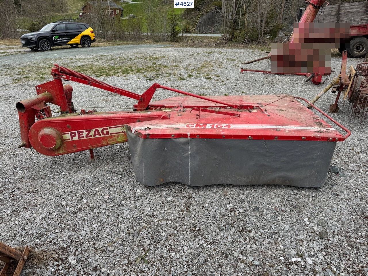 Pezag CM 164 Mower - Barkthyese: foto 1 Pezag CM 164 Mower - Barkthyese: foto 1