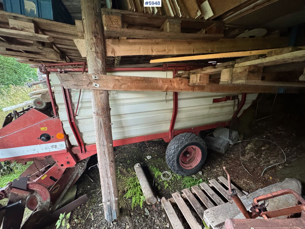 Pöttinger forage wagon - Barkthyese: foto 3 Pöttinger forage wagon - Barkthyese: foto 3