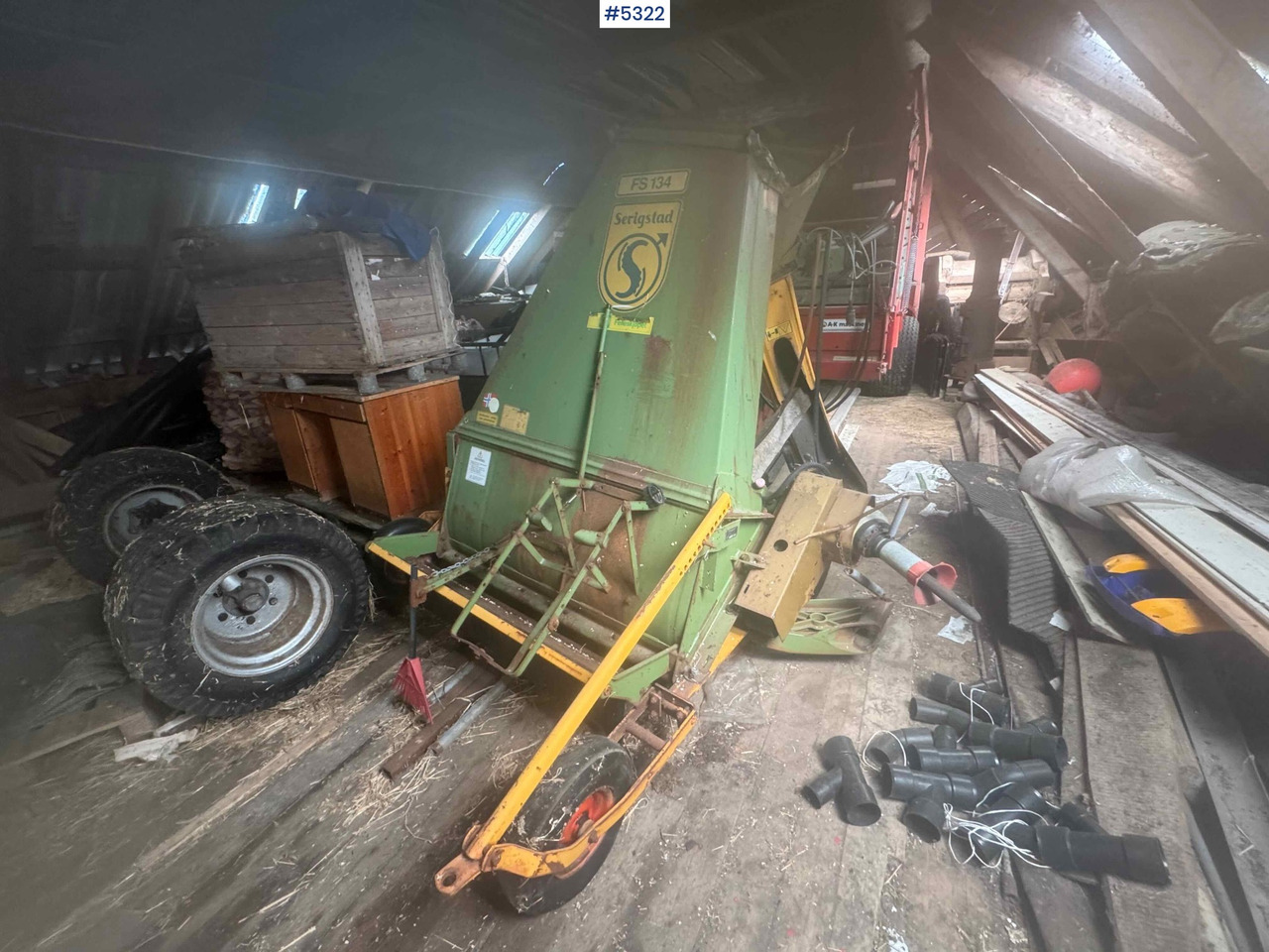 Serigstad FS 134 Forage harvester - Barkthyese: foto 1 Serigstad FS 134 Forage harvester - Barkthyese: foto 1