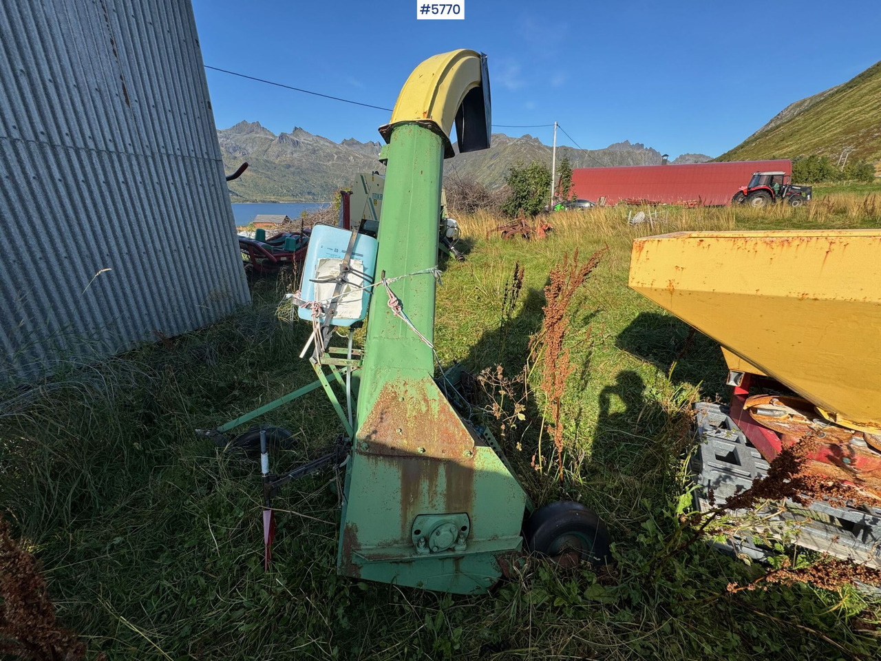 Serigstad Forage Harvester with Frame - Barkthyese: foto 3 Serigstad Forage Harvester with Frame - Barkthyese: foto 3