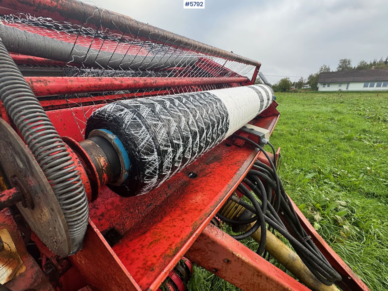 Welger RP 200 Mastercut round baler. Partially repaired object. - Barkthyese: foto 2 Welger RP 200 Mastercut round baler. Partially repaired object. - Barkthyese: foto 2
