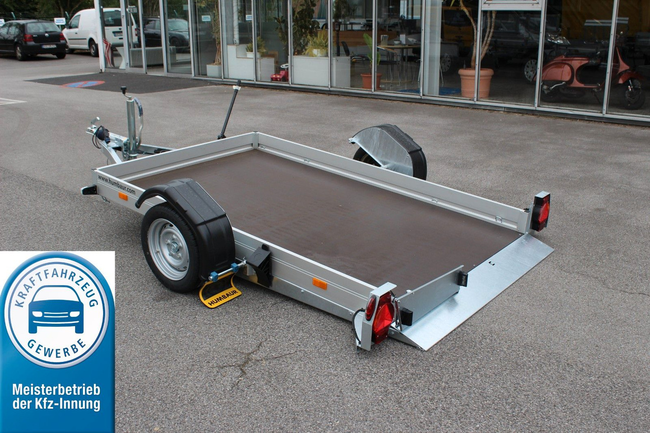 Humbaur Absenkanhänger HKT132515S Motorrad Smart Womo - Rimorkio me plan ngarkimi të ulët: foto 1 Humbaur Absenkanhänger HKT132515S Motorrad Smart Womo - Rimorkio me plan ngarkimi të ulët: foto 1