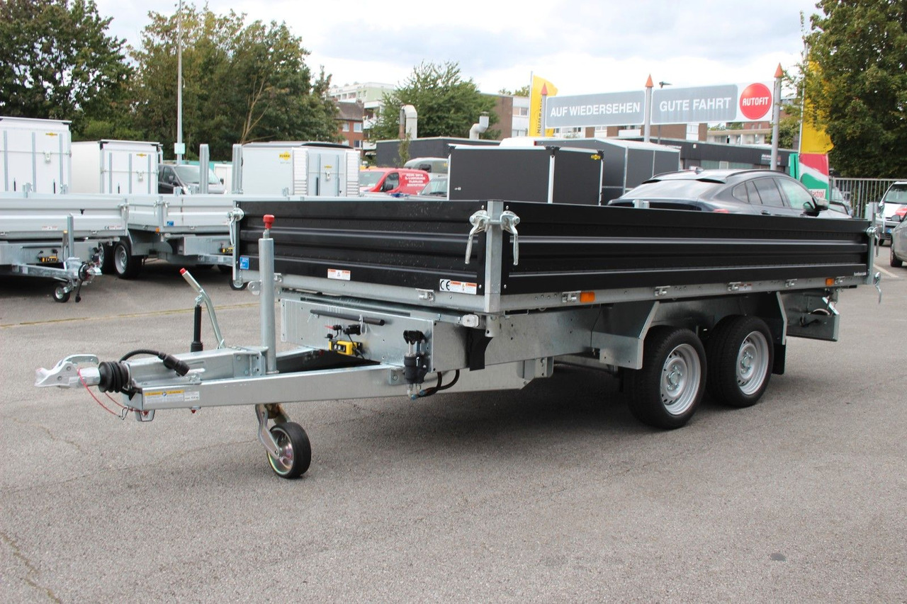 Humbaur HTK 3500.37 Stahl Dreiseitenkipper Parabelfeder - Rimorkio vetëshkarkuese: foto 4 Humbaur HTK 3500.37 Stahl Dreiseitenkipper Parabelfeder - Rimorkio vetëshkarkuese: foto 4