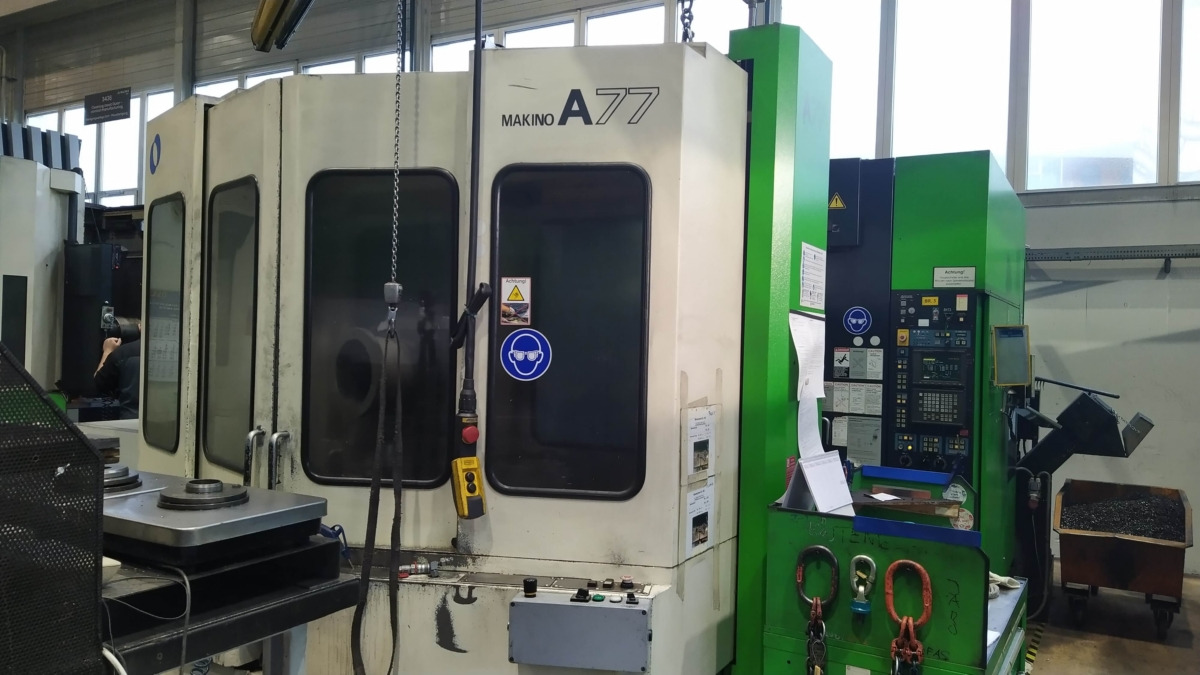 MAKINO A77 e - Qendër përpunimi: foto 1 MAKINO A77 e - Qendër përpunimi: foto 1