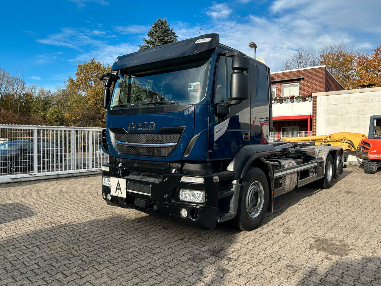 Iveco 460 Stralis MEILLER Abroller mit LIft-Lenkachse - Kamion vetëngarkues: foto 2 Iveco 460 Stralis MEILLER Abroller mit LIft-Lenkachse - Kamion vetëngarkues: foto 2