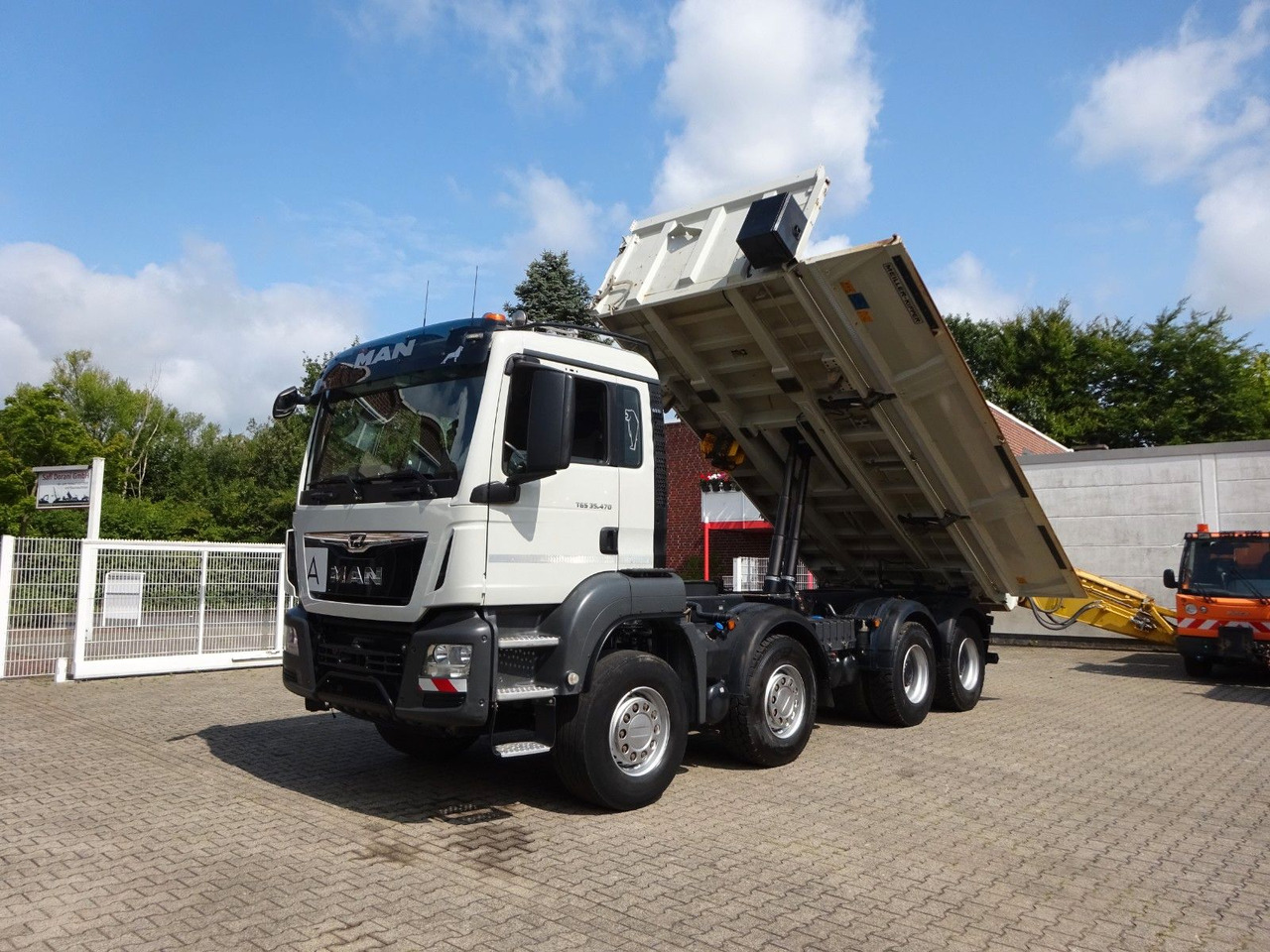 MAN 35.470 TGS MEILLER 3Skipper + Bordmatik 8x4 - Kamion vetëshkarkues: foto 1 MAN 35.470 TGS MEILLER 3Skipper + Bordmatik 8x4 - Kamion vetëshkarkues: foto 1
