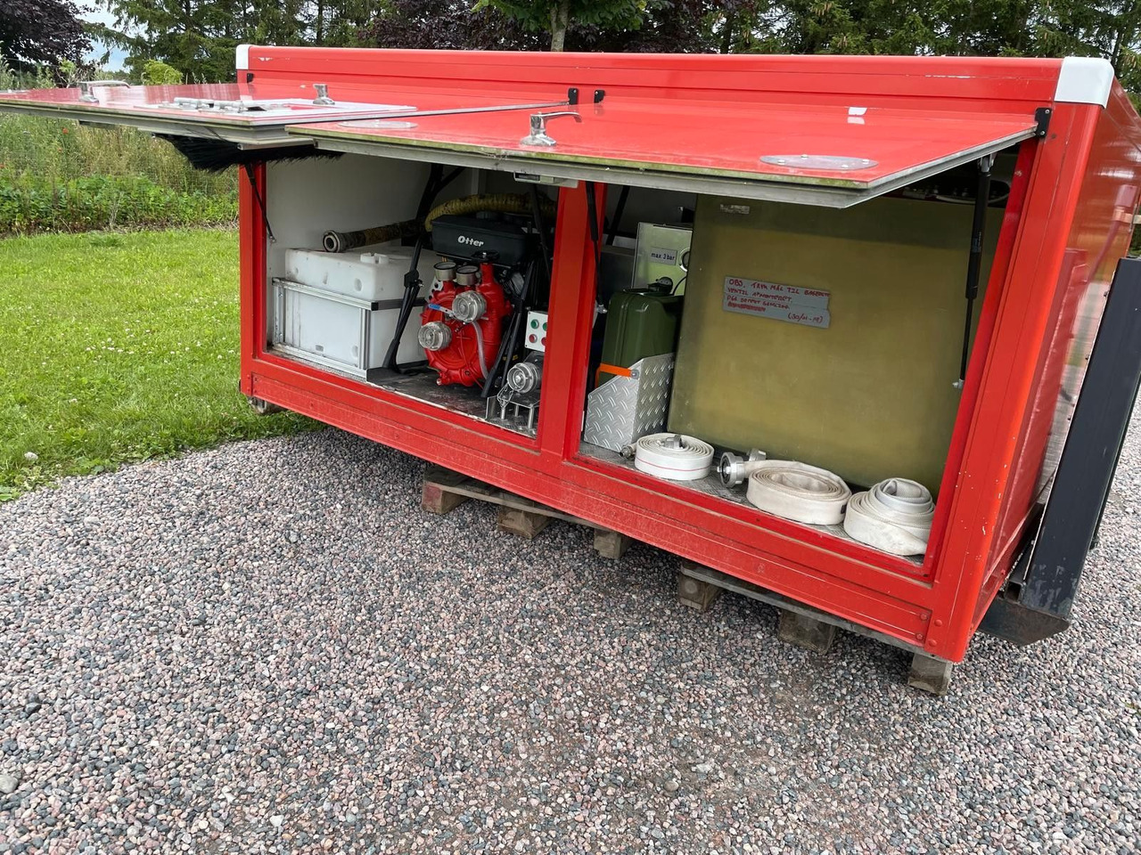 Karroceri/ Kontejner e ndërrueshme ROSENBAUER Fire extinguishing container: foto 10