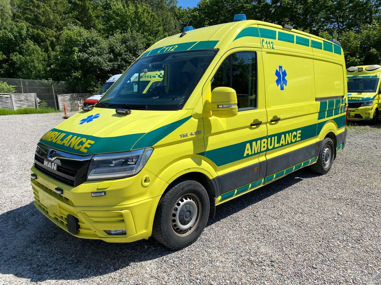MAN TGE 4.180 Ambulance * 28 000 € netto - Ambulancë: foto 1 MAN TGE 4.180 Ambulance * 28 000 € netto - Ambulancë: foto 1