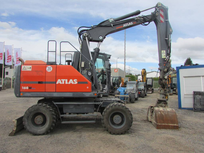 Atlas 160 W Mobilbagger / AC / 63.000 EUR - Ekskavator me goma: foto 1 Atlas 160 W Mobilbagger / AC / 63.000 EUR - Ekskavator me goma: foto 1