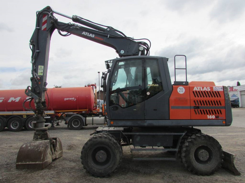 Atlas 160 W Mobilbagger / AC / 63.000 EUR - Ekskavator me goma: foto 5 Atlas 160 W Mobilbagger / AC / 63.000 EUR - Ekskavator me goma: foto 5