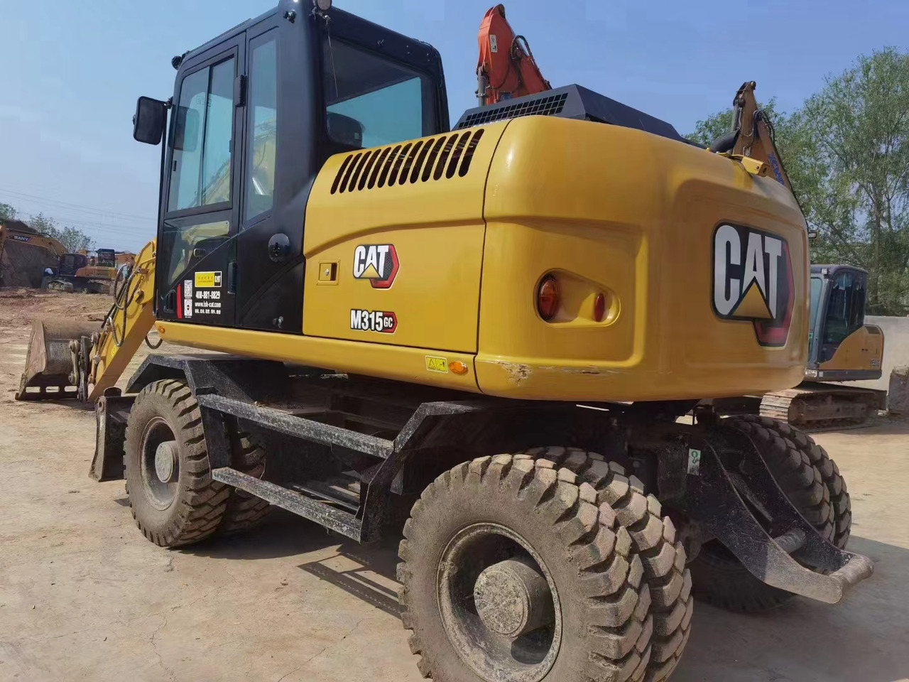 CATERPILLAR M315GC - Ekskavator me goma: foto 1 CATERPILLAR M315GC - Ekskavator me goma: foto 1