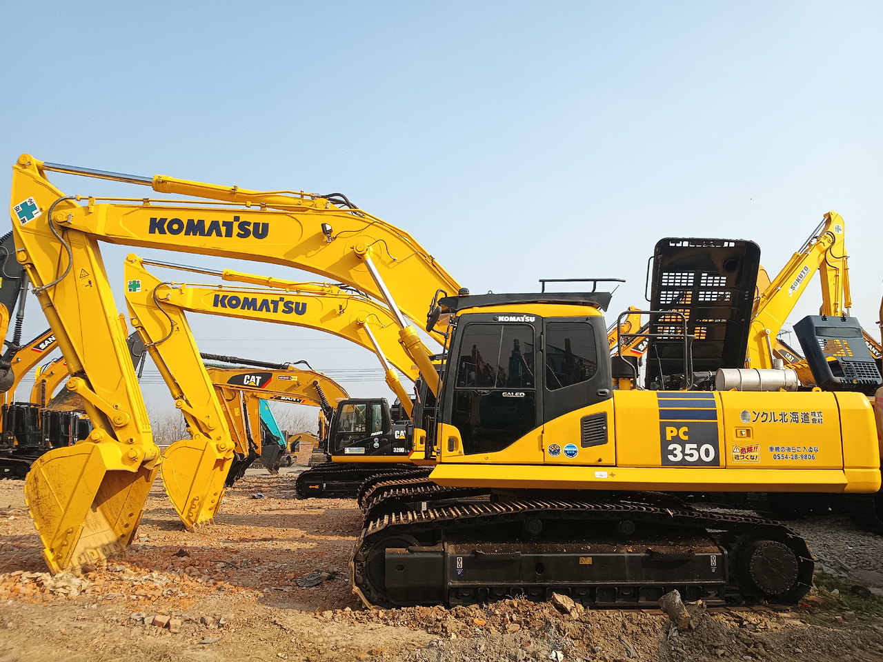 Komatsu PC 350-7 - Ekskavator me zinxhirë: foto 2 Komatsu PC 350-7 - Ekskavator me zinxhirë: foto 2