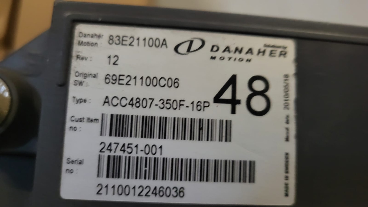 Controller Transistor 247451-001 - Pjesë këmbimi për Pajisje për trajtimin e materialeve: foto 1 Controller Transistor 247451-001 - Pjesë këmbimi për Pajisje për trajtimin e materialeve: foto 1