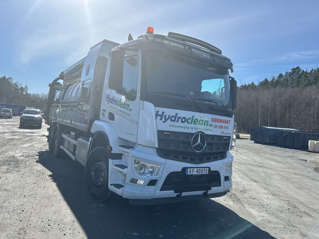 2019 Kombibil MERCEDES-BENZ AROCS 2543 KDIR EU-godkjent Euroklasse 6T - Kamion me vakuum: foto 2 2019 Kombibil MERCEDES-BENZ AROCS 2543 KDIR EU-godkjent Euroklasse 6T - Kamion me vakuum: foto 2