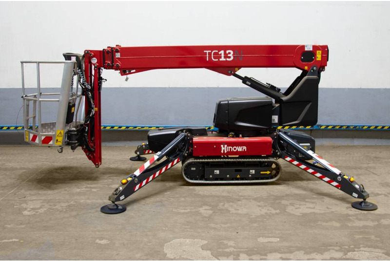 Hinowa TC13N - Krah teleskopik, Platform ngritëse tip merimangë: foto 1 Hinowa TC13N - Krah teleskopik, Platform ngritëse tip merimangë: foto 1