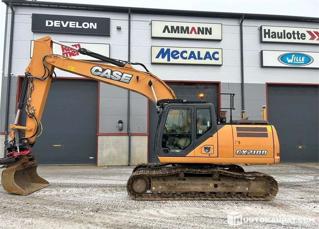 Case CX210D, 2016, 11,200 h Excavator, Lempäälä - Ekskavator me zinxhirë: foto 1 Case CX210D, 2016, 11,200 h Excavator, Lempäälä - Ekskavator me zinxhirë: foto 1